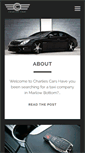 Mobile Screenshot of charliescars.co.uk